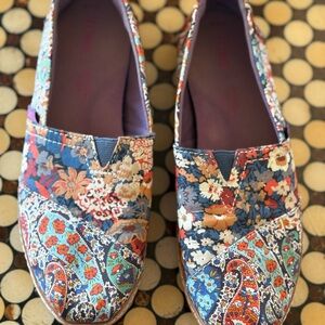 Floral Patterned Women's Shoes